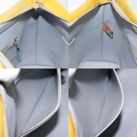 LOUIS VUITTON Monogram Vernis Houston Hand Bag Gris M91053 - Picture 12 of 13